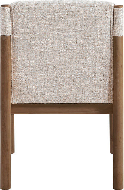 Eloura - Linen Textured Fabric Dining Chair (Set of 2)