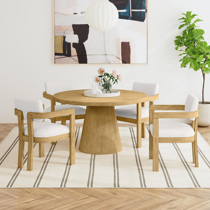 Portland - Mesa de comedor redonda
