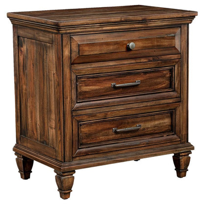 Avenue - 3-Drawer Nightstand