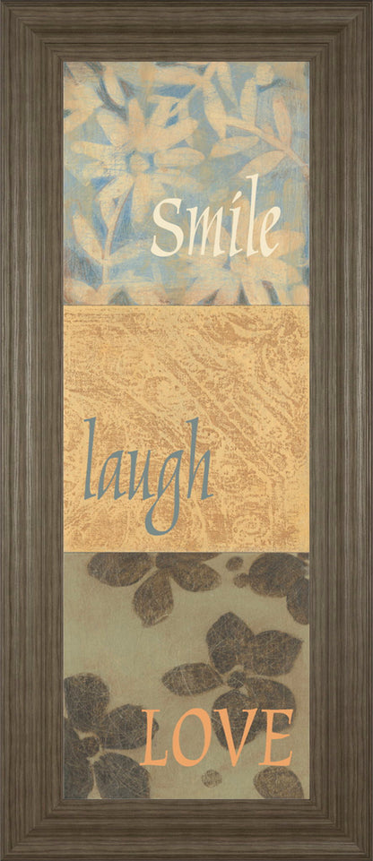 Uplift Il By Vision Studio - Framed Print Wall Art - Light Brown