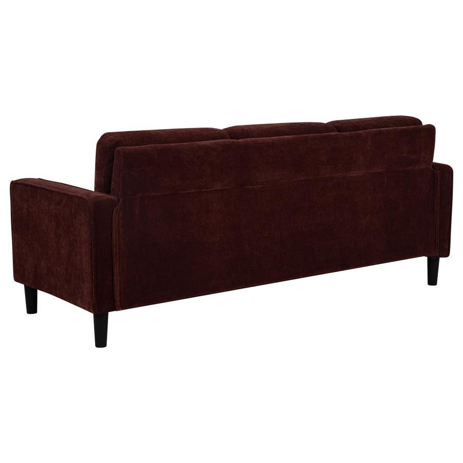 Ruth - Upholstered Track Arm Sofa Set