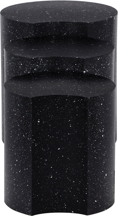 Dimple - 3 Piece Modular End Table - Terazzo Finish