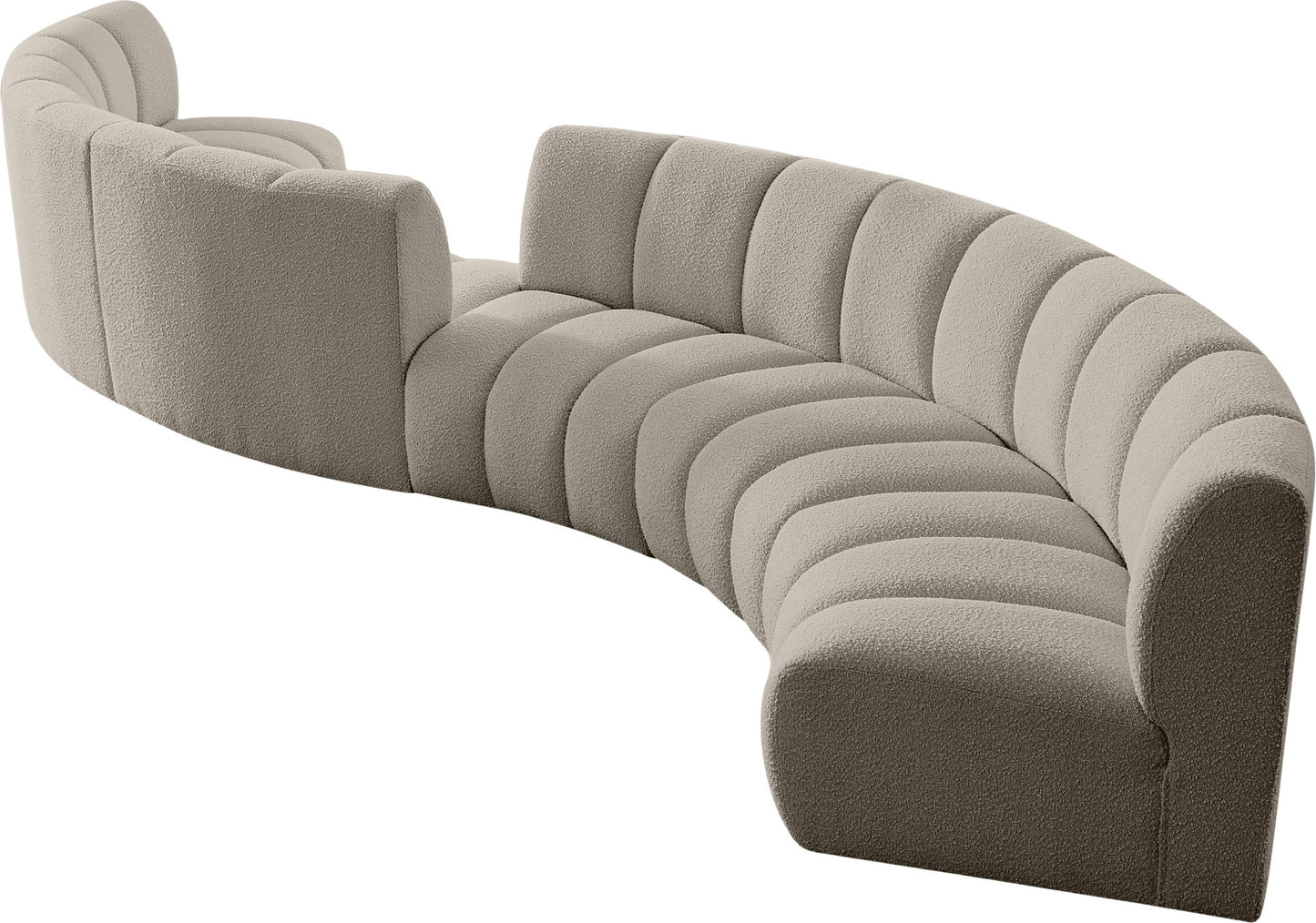 Infinity - 6 Piece Boucle Modular Sectional