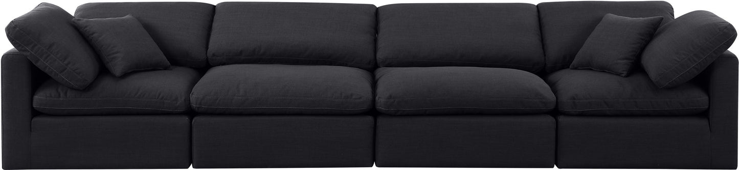 Indulge - Linen 4 Seat Modular Sofa