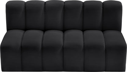 Arc - Faux Leather 2 Seats Modular Sofa