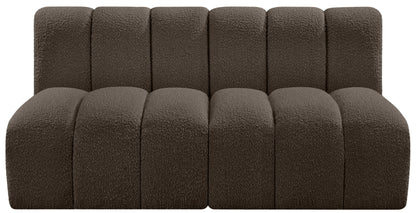 Arc - Boucle Fabric 2 Seats Modular Sofa