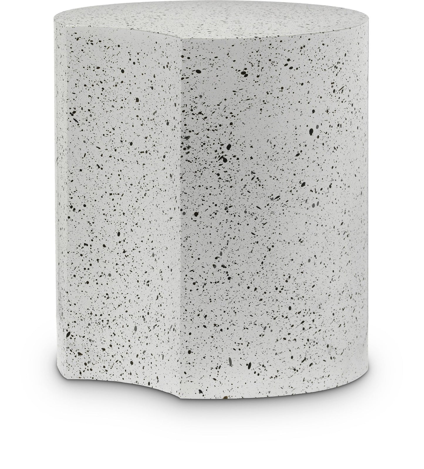 Dimple - End Table - Terazzo Finish