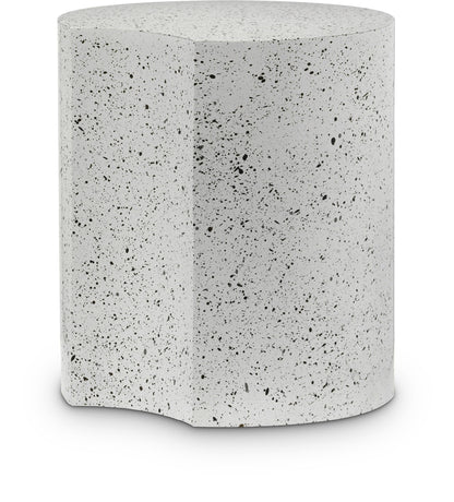 Dimple - End Table - Terazzo Finish