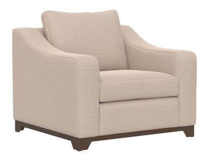 Natural Parota - Armchair - Capuccino Brown