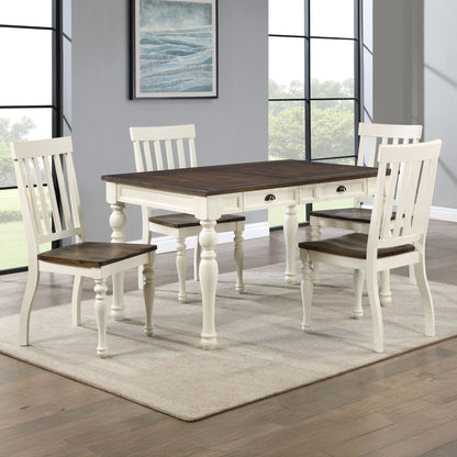 Joanna - Dining Set With Two Tone Table