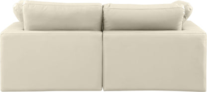 Comfy - Faux Leather Modular Sofa 2 Seats