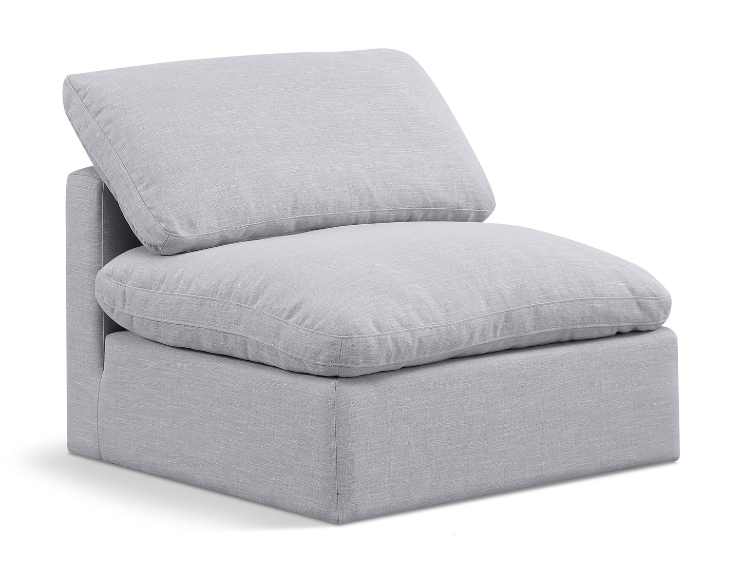 Indulge - Linen Armless Chair