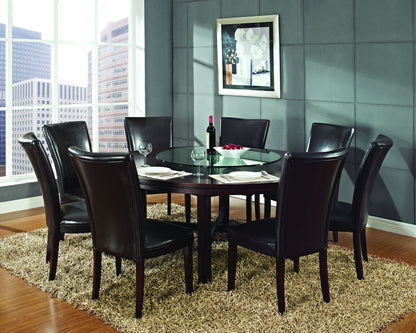 Hartford - Round Dining Table - Dark Brown