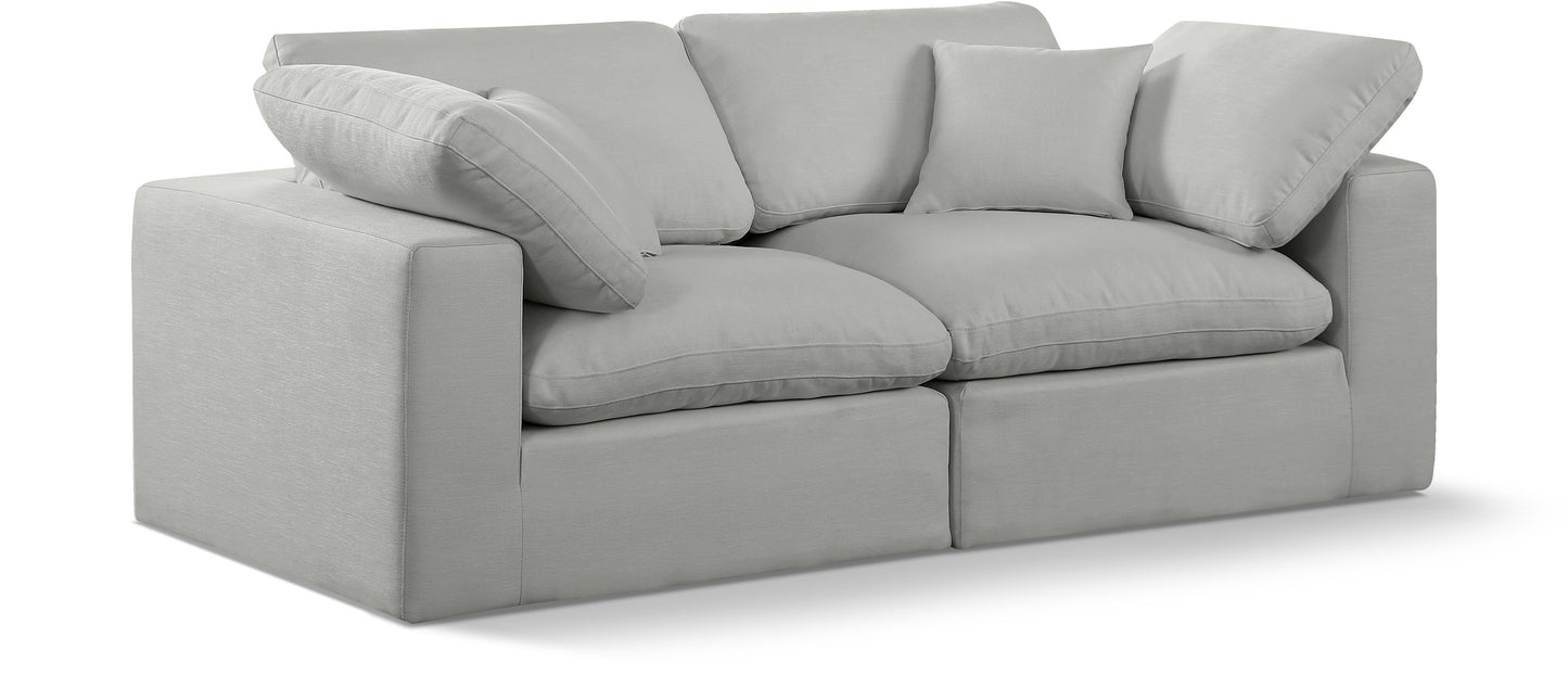 Comfy - Linen Modular Sofa 2 Seats