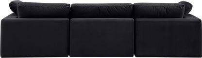 Comfy - Velvet Modular Sofa 3 Seats