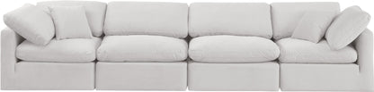 Indulge - Velvet 4 Seat Modular Sofa