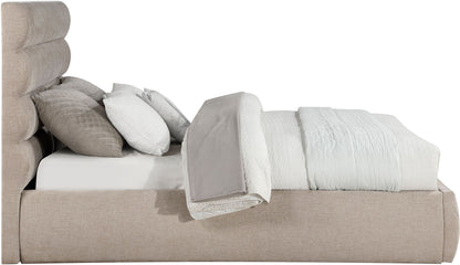 Adam - Chenille Fabric Bed With 52" Headboard