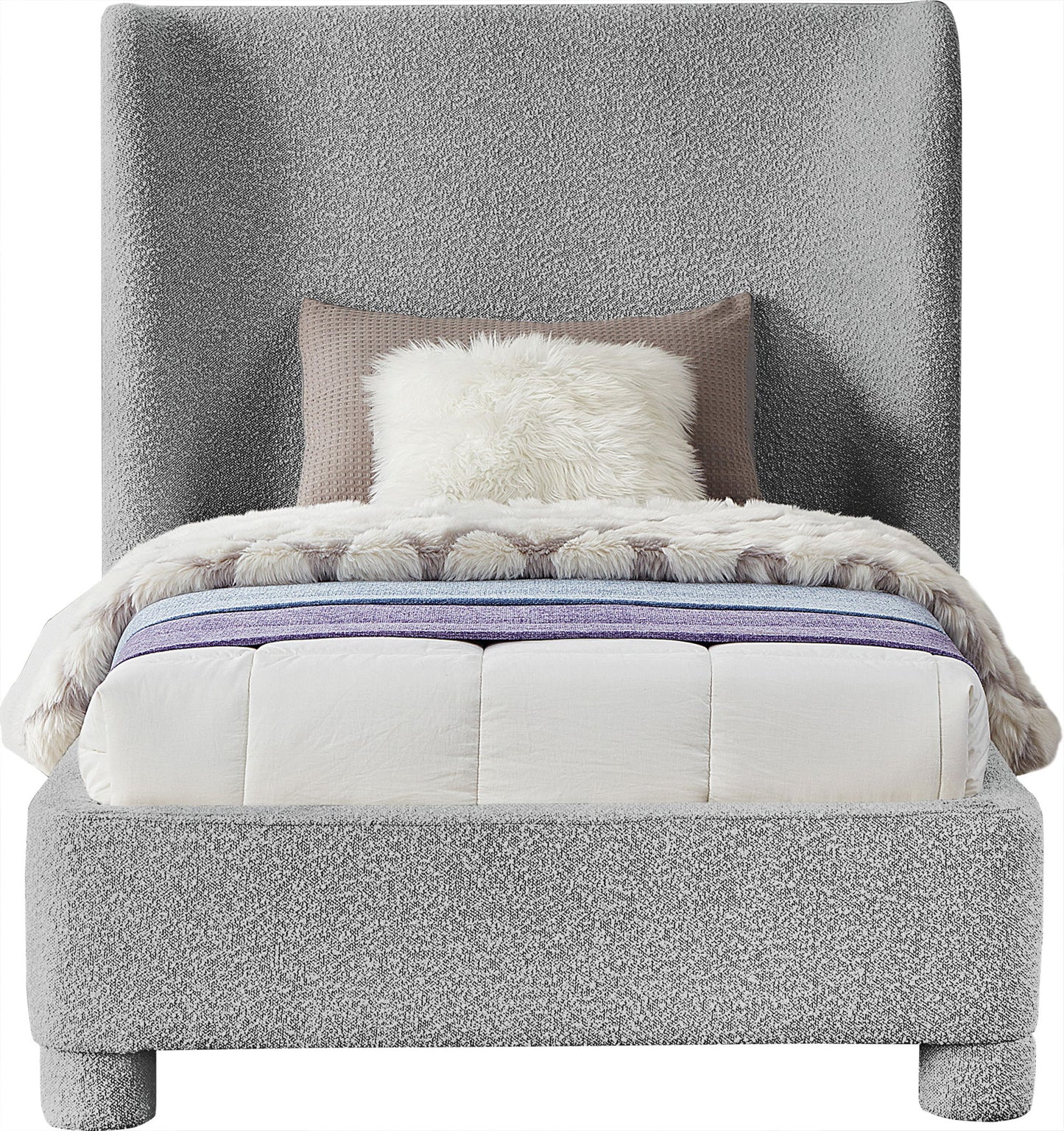 Penny - Boucle Fabric Bed