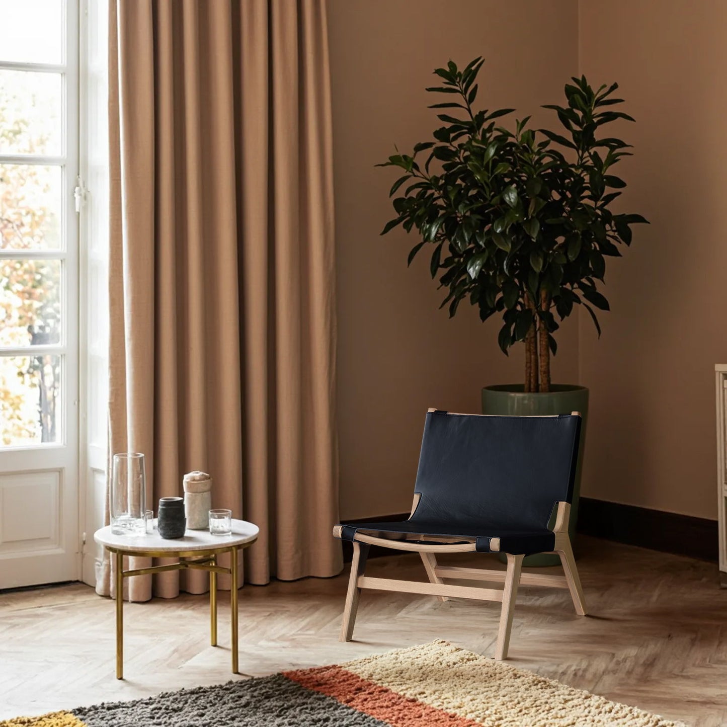 Rawlins - Accent Chair - Natural Frame