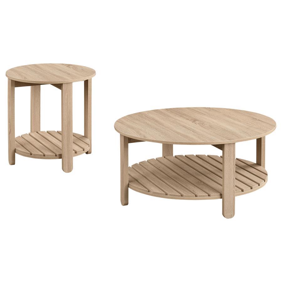 Fowler - Round Coffee Table Set