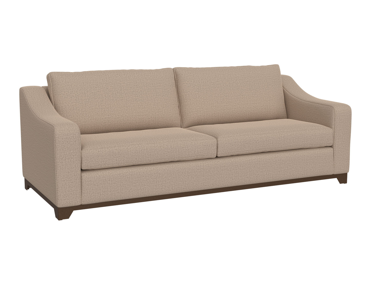 Natural Parota - Sofa - Capuccino Brown