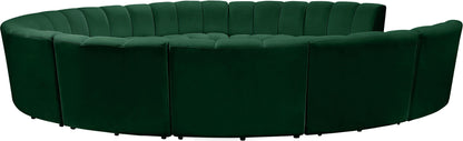 Infinity - 11 Piece Velvet Modular Sectional