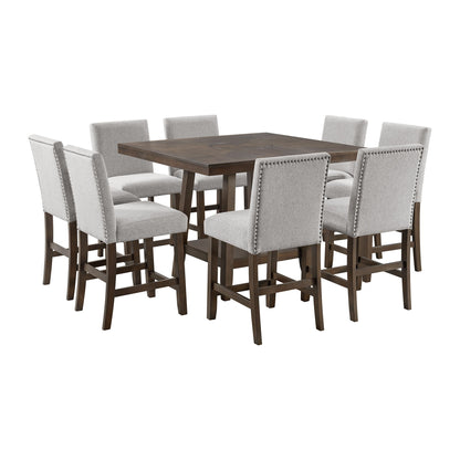 Seneca - Juego de comedor con altura de mostrador