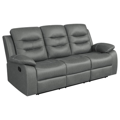 Nova - Upholstered Padded Arm Sofa Set