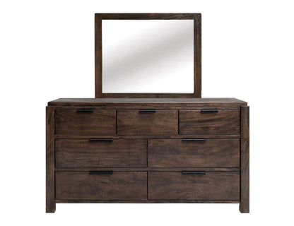 Raramuri - 7 Drawer Dresser - Dark Brown