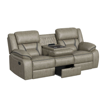 Engage - 2 Piece Living Room Set (Sofa & Loveseat) - Corral Gray