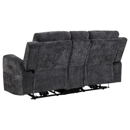 Kennett - Chenille Upholstered Power Reclining Loveseat
