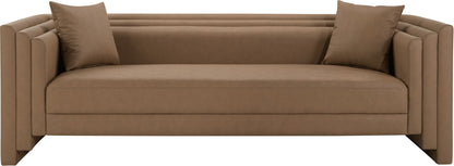 Everett - Vegan Leather Upholstered Sofa