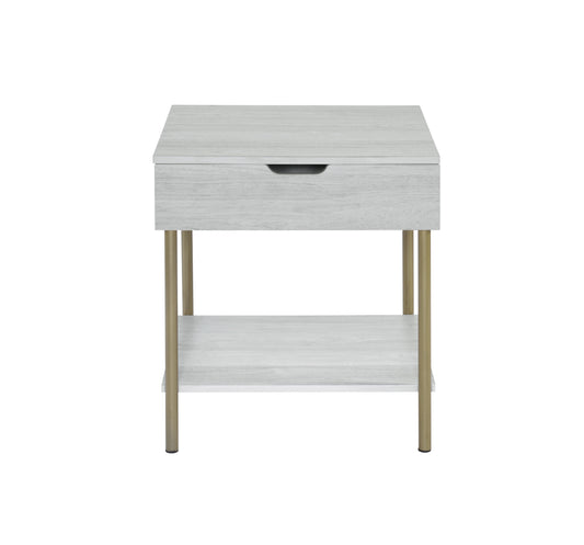 Whitman - Square End Table - White