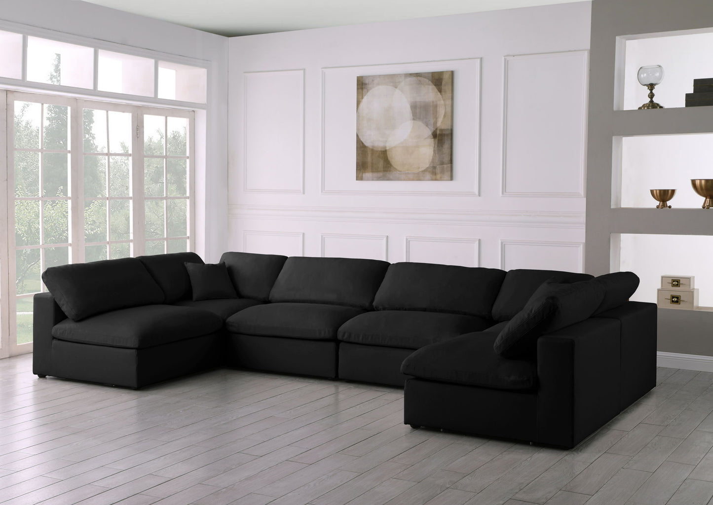Plush - 6 Piece Modular Sectional