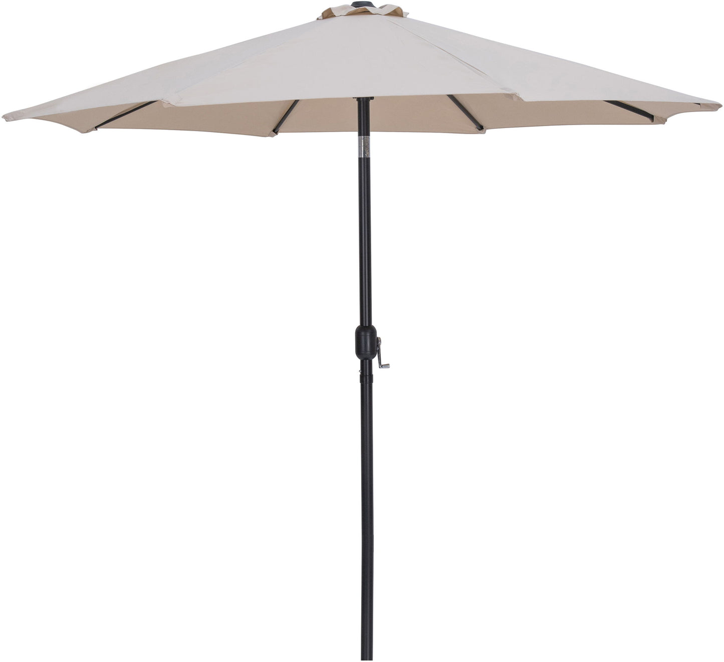 Fiji - Aluminum Patio Umbrella With Round Black Base