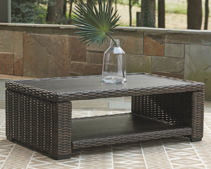 Grasson - Brown - Rectangular Cocktail Table