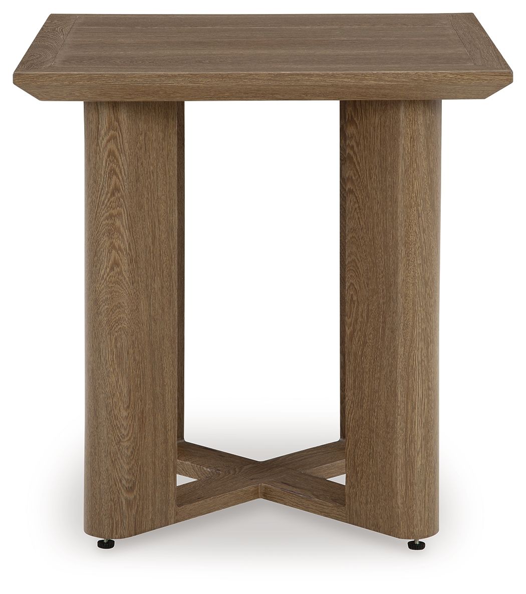 Serene Bay - Dark Brown - Square End Table