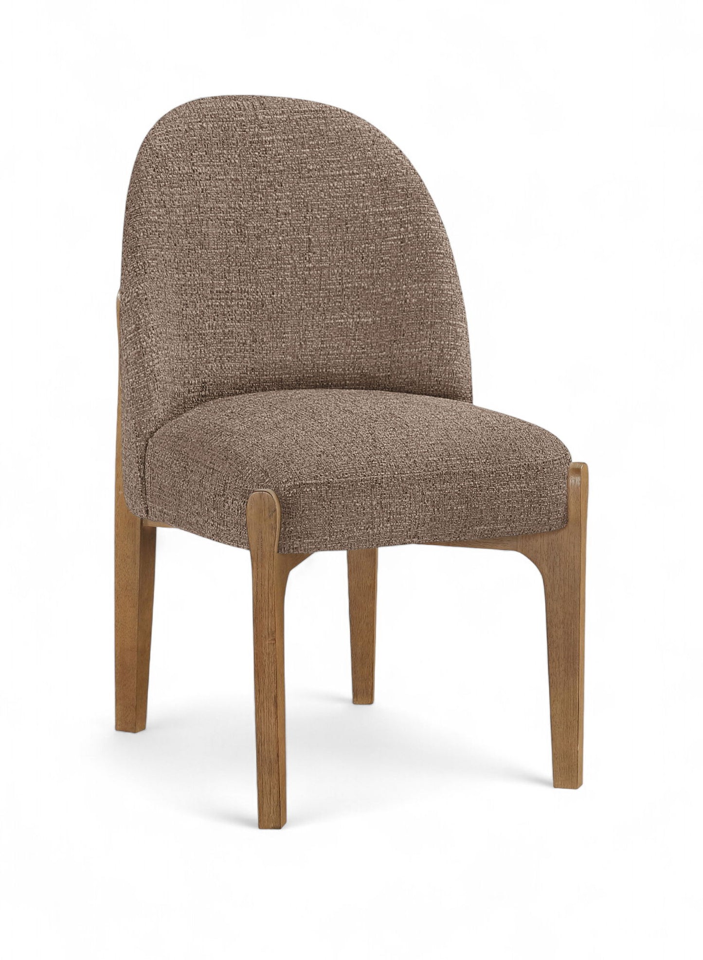 Torino - Upholstered Dining Chair With Brushed Brown Base (Set of 2)