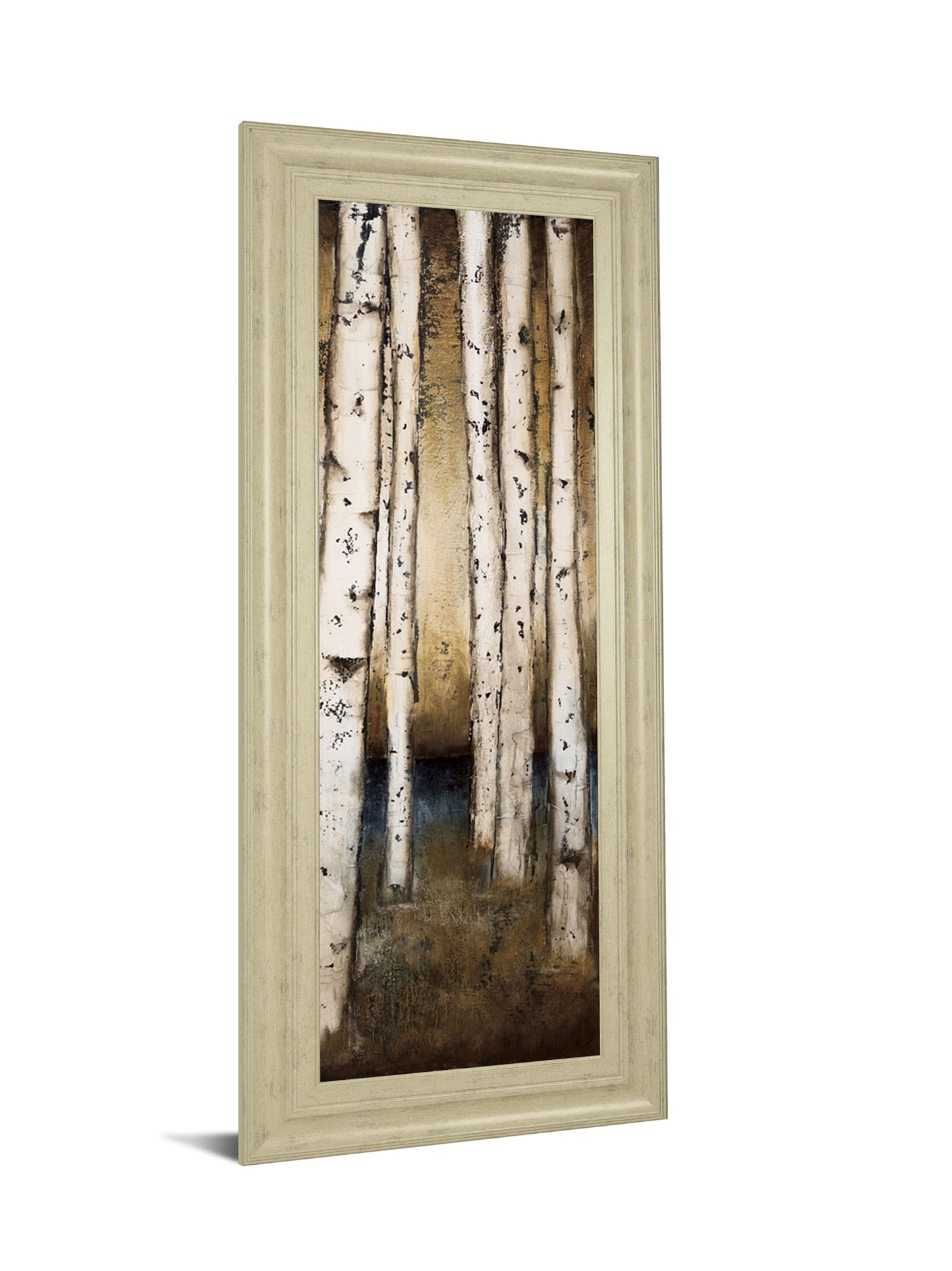 Birch Landing III By St Germain - Framed Print Wall Art - Beige