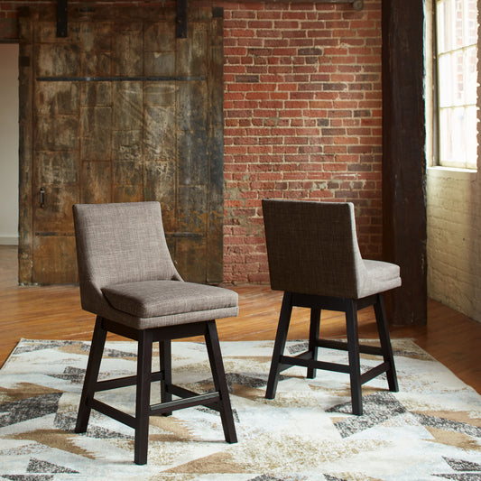 Tallenger - Swivel Barstool (Set of 2)