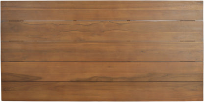 Mirella - Teak Wood 78.75" Outdoor Patio Dining Table - Natural