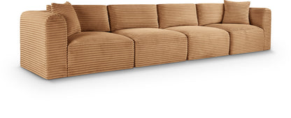 Shaggy - Fabric 4 Seat Modular Sofa