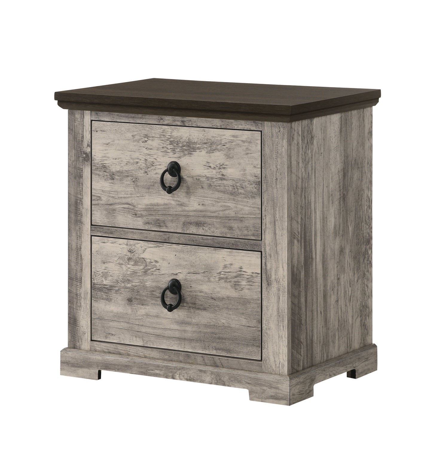 Ella-Mae - Nightstand - Gray