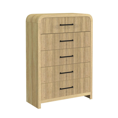 Ridgemont - 5-Drawer Chest - Natural