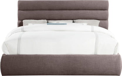 Adam - Linen Fabric Bed With 52" Headboard