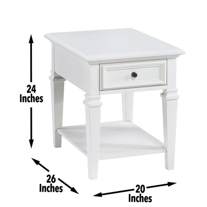 Charlestown - 3 Piece Occasional Table Set (DON'T USE) - White