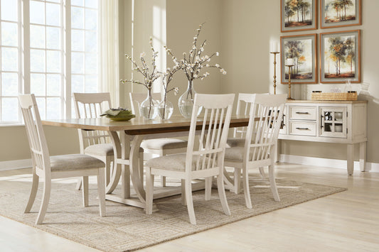 Shaybrock - Rectangular Dining Room Extension Table Set