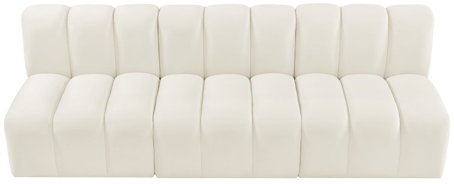 Arc - Velvet 3 Seats Modular Sofa