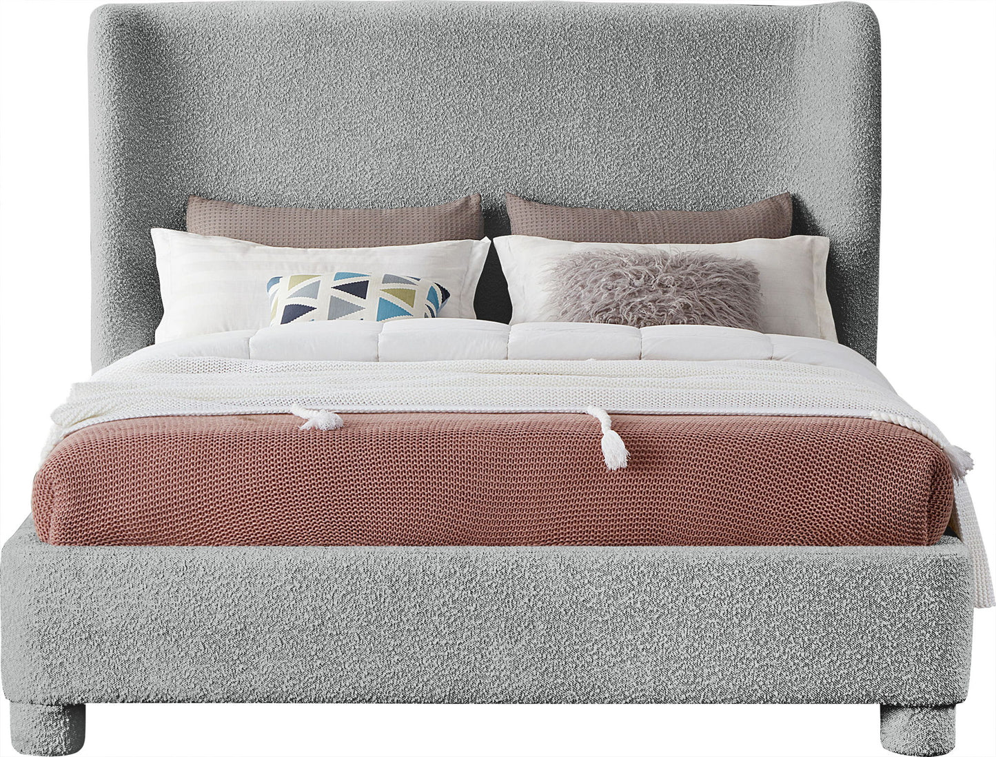 Penny - Boucle Fabric Bed