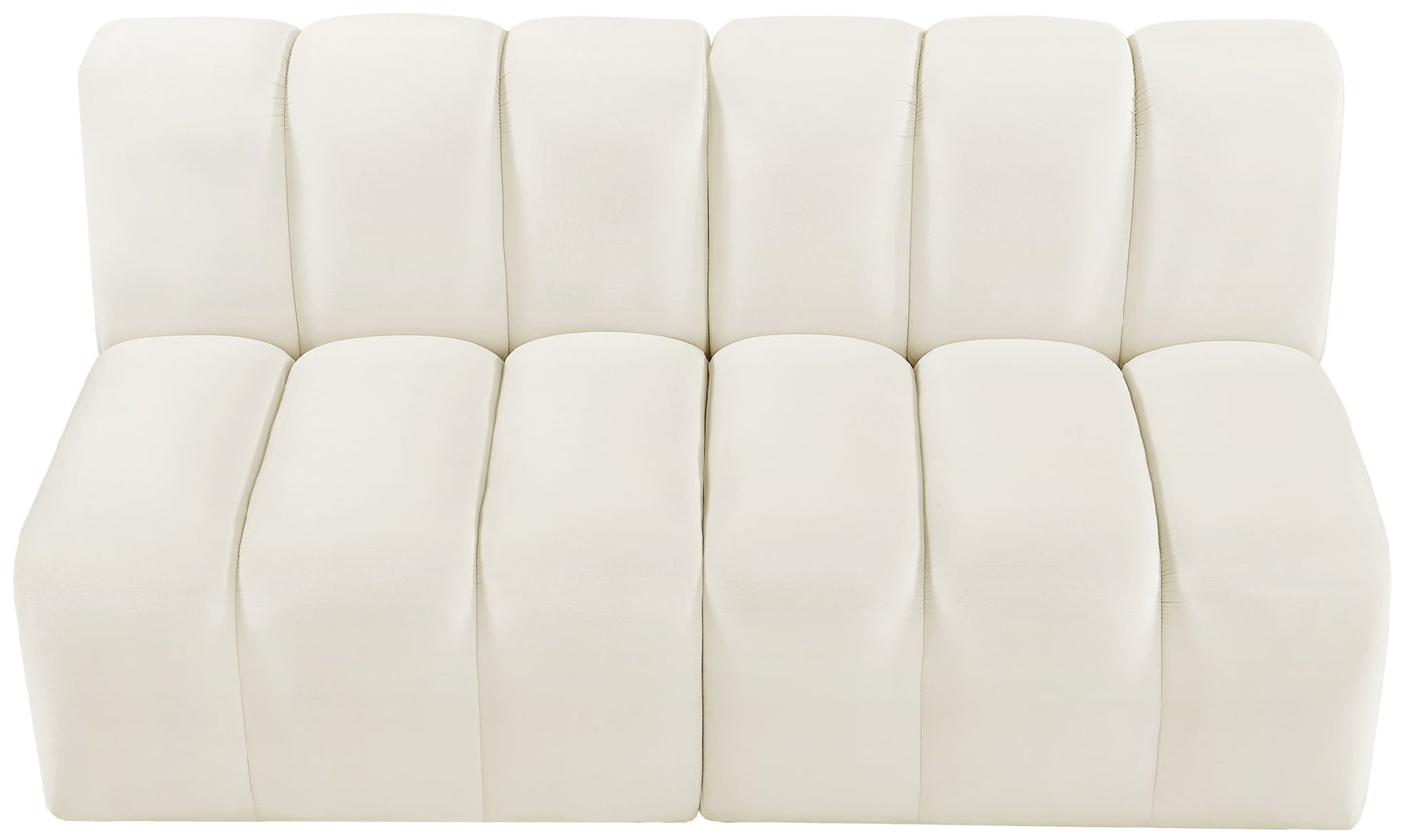 Arc - Velvet 2 Seats Modular Sofa